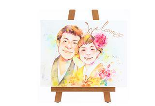 似顔絵(イーゼル付)